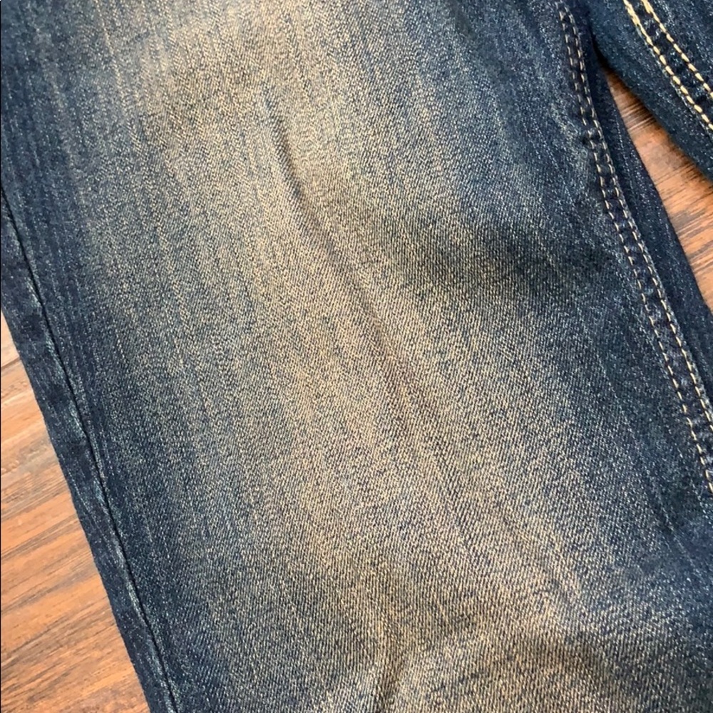 Arizona Brown Washed Jeans Jr’s 9 Average - Picture 2 of 8
